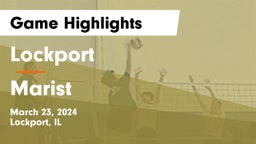 Lockport  vs Marist  Game Highlights - March 23, 2024