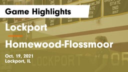 Lockport  vs Homewood-Flossmoor  Game Highlights - Oct. 19, 2021