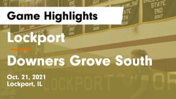 Lockport  vs Downers Grove South  Game Highlights - Oct. 21, 2021