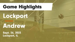 Lockport  vs Andrew  Game Highlights - Sept. 26, 2023