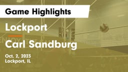 Lockport  vs Carl Sandburg  Game Highlights - Oct. 2, 2023