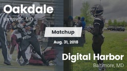 Matchup: Oakdale  vs. Digital Harbor  2018