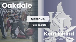 Matchup: Oakdale  vs. Kent Island  2018