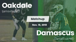 Matchup: Oakdale  vs. Damascus  2018