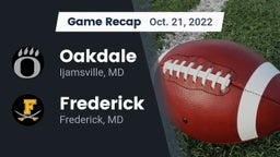 Recap: Oakdale  vs. Frederick  2022