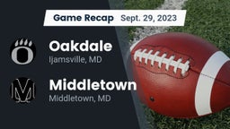 Recap: Oakdale  vs. Middletown  2023