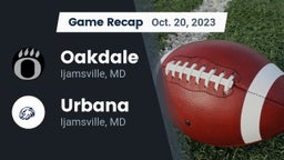 Recap: Oakdale  vs. Urbana  2023