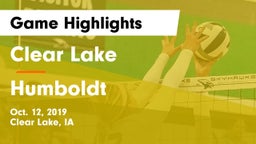 Clear Lake  vs Humboldt Game Highlights - Oct. 12, 2019