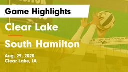 Clear Lake  vs South Hamilton  Game Highlights - Aug. 29, 2020