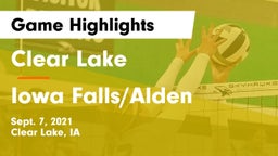 Clear Lake  vs Iowa Falls/Alden  Game Highlights - Sept. 7, 2021
