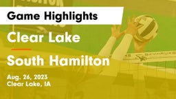 Clear Lake  vs South Hamilton   Game Highlights - Aug. 26, 2023