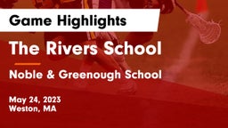 The Rivers School vs Noble & Greenough School Game Highlights - May 24, 2023