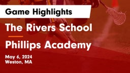 The Rivers School vs Phillips Academy Game Highlights - May 6, 2024