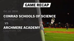 Recap: Conrad Schools of Science vs. Archmere Academy  2016