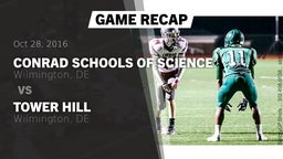 Recap: Conrad Schools of Science vs. Tower Hill  2016
