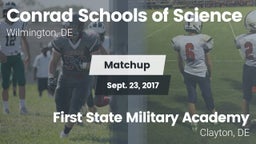 Matchup: Conrad Science High vs. First State Military Academy 2017