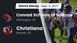 Recap: Conrad Schools of Science vs. Christiana  2017