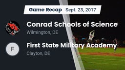 Recap: Conrad Schools of Science vs. First State Military Academy 2017