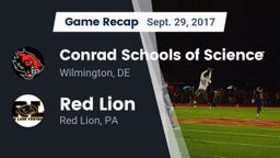 Recap: Conrad Schools of Science vs. Red Lion  2017