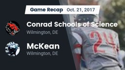 Recap: Conrad Schools of Science vs. McKean  2017