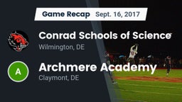 Recap: Conrad Schools of Science vs. Archmere Academy  2017