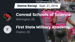 Recap: Conrad Schools of Science vs. First State Military Academy 2018