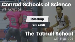 Matchup: Conrad Science High vs. The Tatnall School 2018