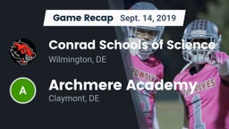 Recap: Conrad Schools of Science vs. Archmere Academy  2019