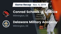 Recap: Conrad Schools of Science vs. Delaware Military Academy  2019