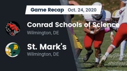 Recap: Conrad Schools of Science vs. St. Mark's  2020