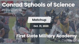 Matchup: Conrad Science High vs. First State Military Academy 2020