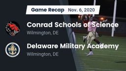Recap: Conrad Schools of Science vs. Delaware Military Academy  2020