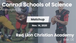 Matchup: Conrad Science High vs. Red Lion Christian Academy 2020