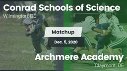 Matchup: Conrad Science High vs. Archmere Academy  2020