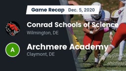 Recap: Conrad Schools of Science vs. Archmere Academy  2020