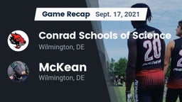 Recap: Conrad Schools of Science vs. McKean  2021