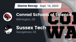Recap: Conrad Schools of Science vs. Sussex Tech  2023