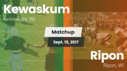 Matchup: Kewaskum  vs. Ripon  2017