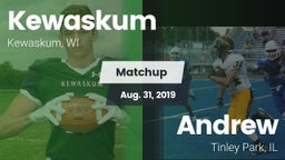 Matchup: Kewaskum  vs. Andrew  2019