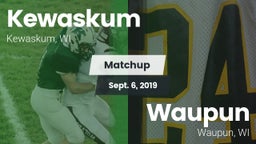 Matchup: Kewaskum  vs. Waupun  2019