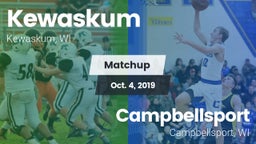 Matchup: Kewaskum  vs. Campbellsport  2019