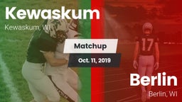 Matchup: Kewaskum  vs. Berlin  2019