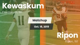 Matchup: Kewaskum  vs. Ripon  2019