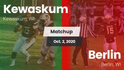 Matchup: Kewaskum  vs. Berlin  2020