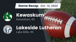 Recap: Kewaskum  vs. Lakeside Lutheran  2020