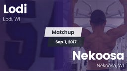 Matchup: Lodi  vs. Nekoosa  2017