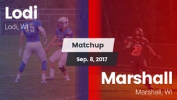 Matchup: Lodi  vs. Marshall  2017
