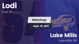 Matchup: Lodi  vs. Lake Mills  2017