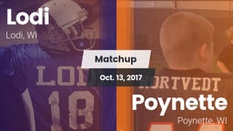 Matchup: Lodi  vs. Poynette  2017