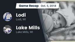 Recap: Lodi  vs. Lake Mills  2018